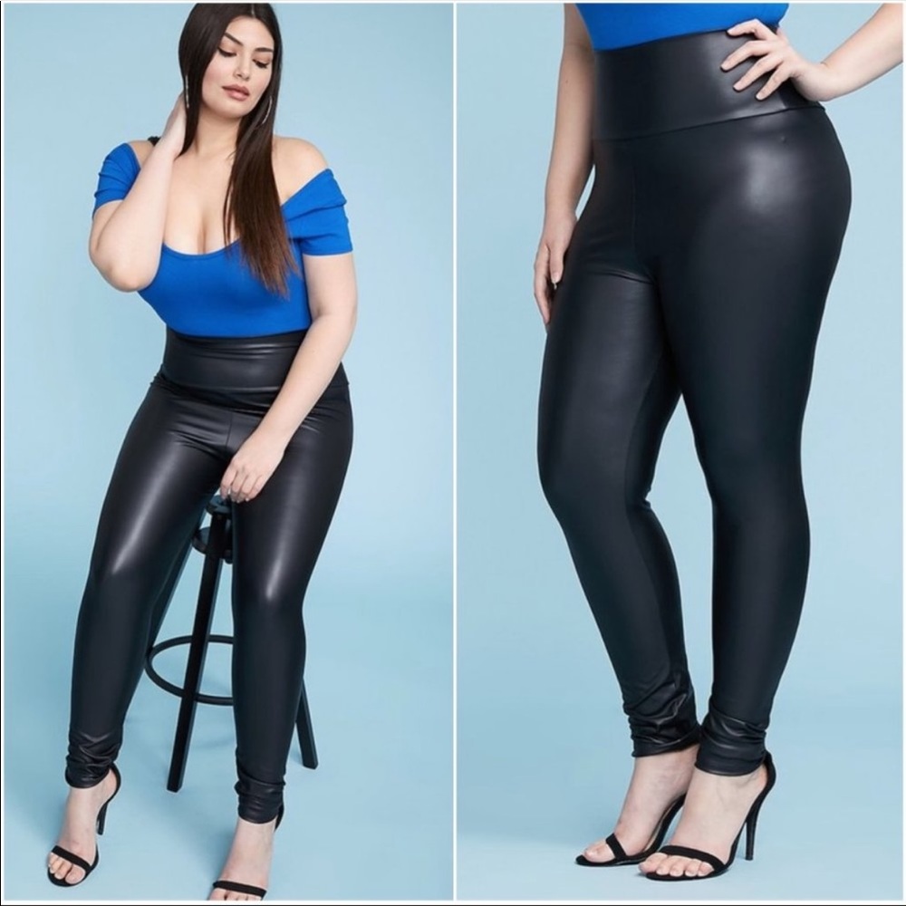 Slick stretch leggings